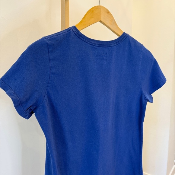 Nike Chicago Cubs October Baseball Women’s T-Shirt Blue Size M MLB Casual Summer - Picture 5 of 8